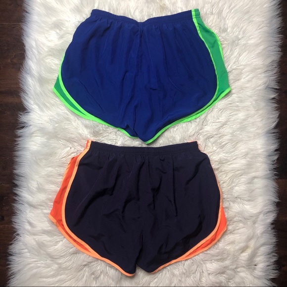 NWOT Nike dry-fit multicolored running shorts - Picture 2 of 4